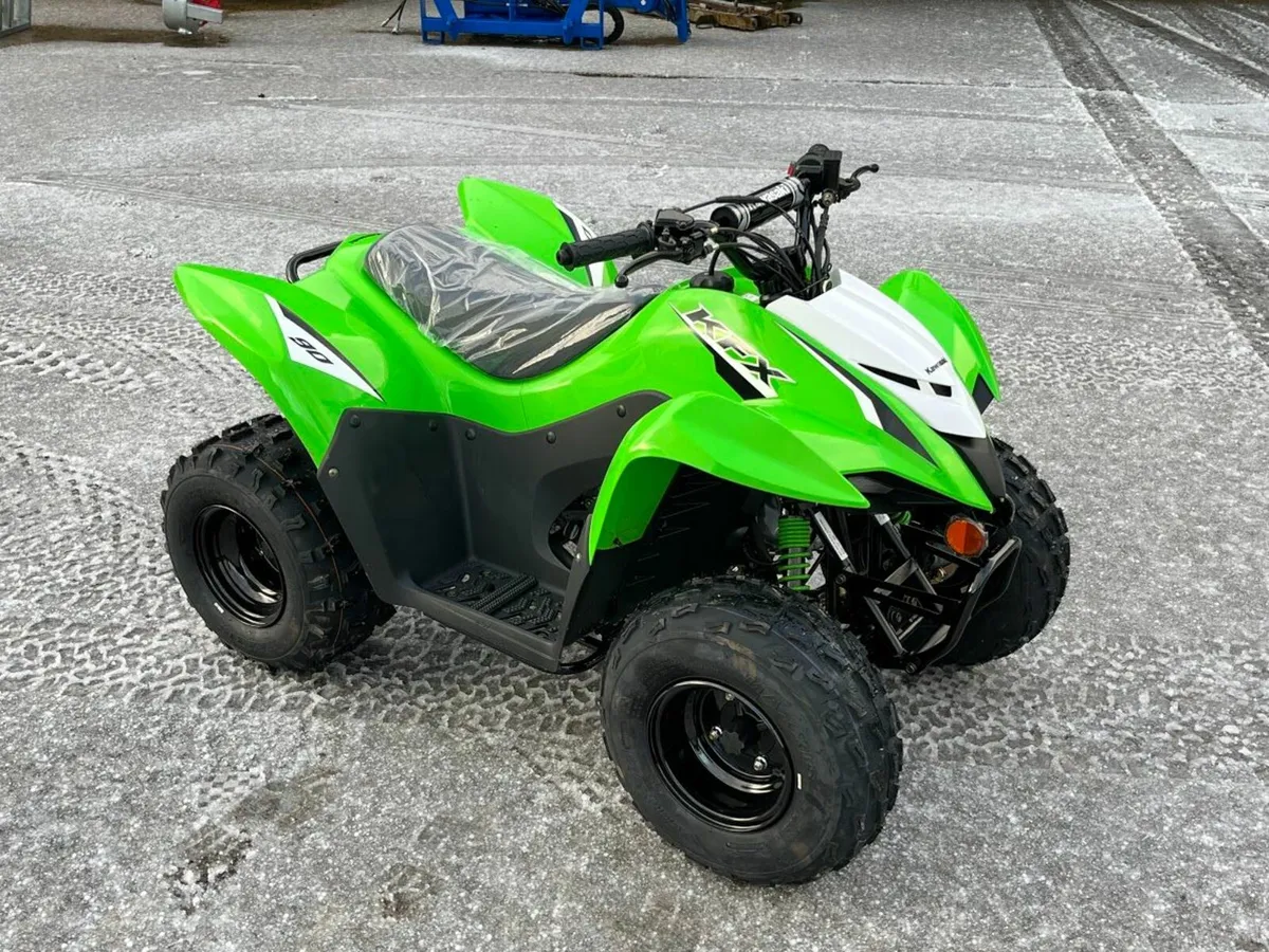 Naw Kawasaki 90cc Kids Quad - Image 1