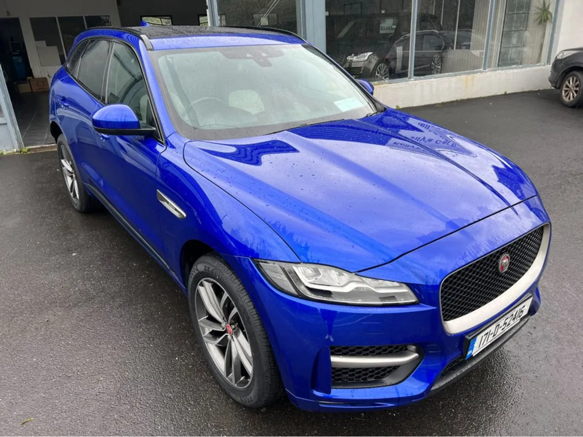 Jaguar F- PACE 2.0 D R-sport AWD 180PS Panoramic - Image 1