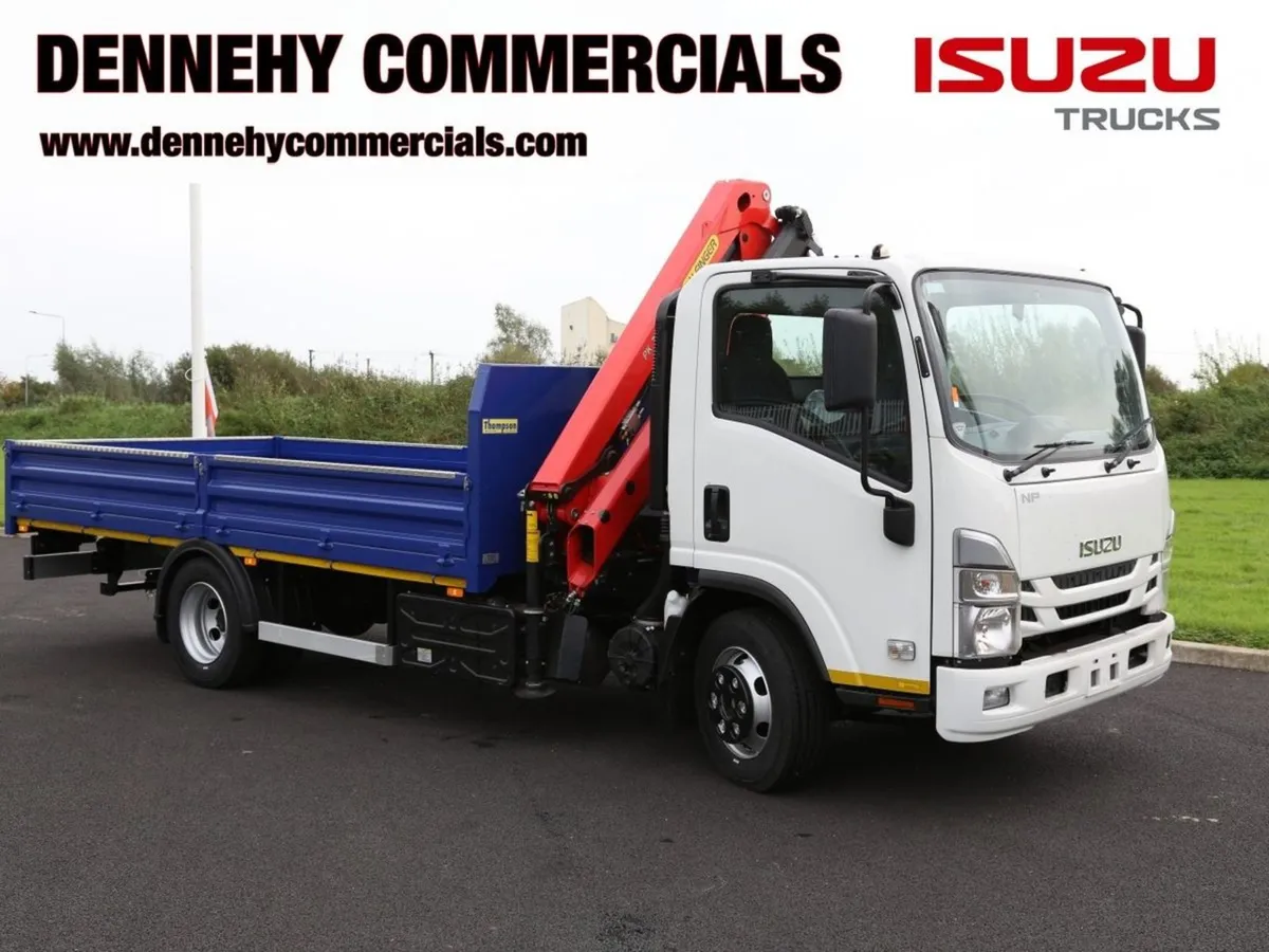 Isuzu NPR Isuzu NPR 75 Dropside With Crane 190BHP - Image 1