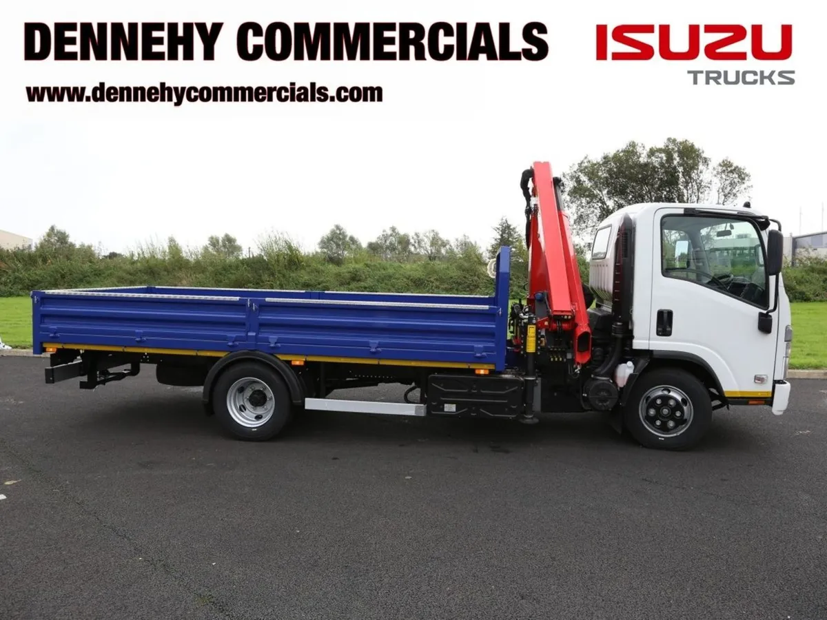 Isuzu NPR Isuzu NPR 75 Dropside With Crane 190BHP - Image 4