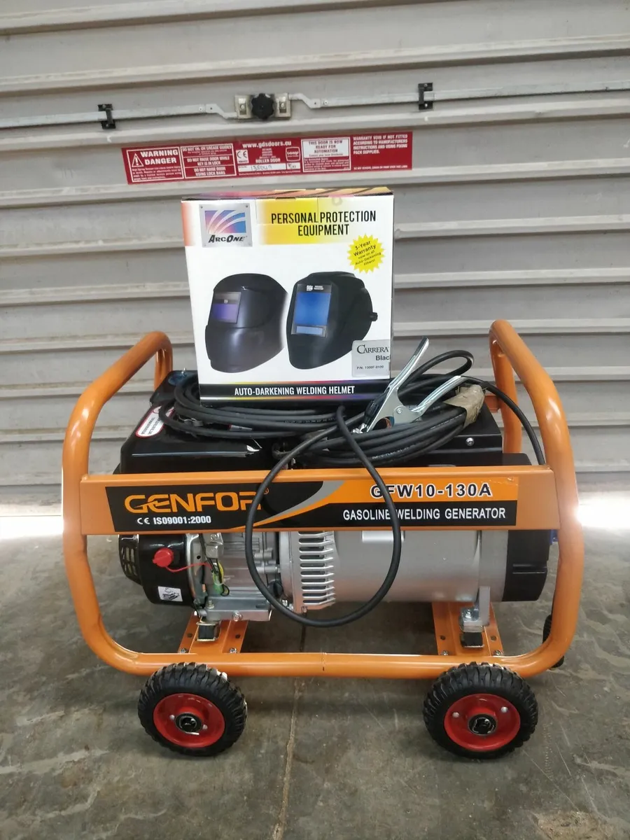 130Amp D.C. Portable Welder FREE SOLAR HELMET ! - Image 3