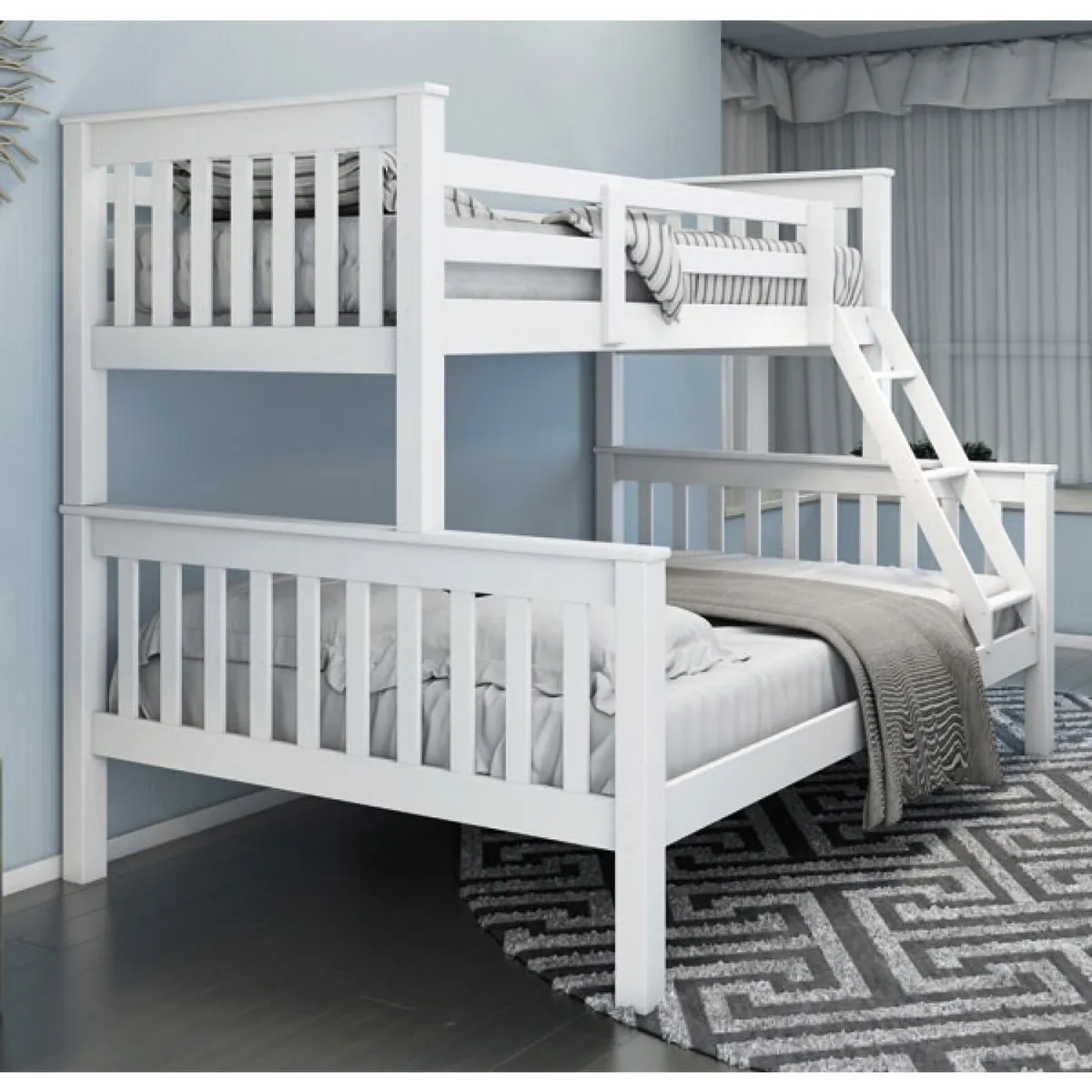 Main picture 4ft down 3ft up triple bunk - Image 3