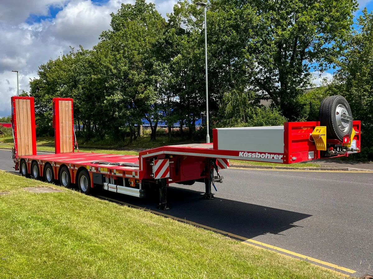 2025 Kassbohrer 5-Axle Low Loader, 80,200kg - Image 1