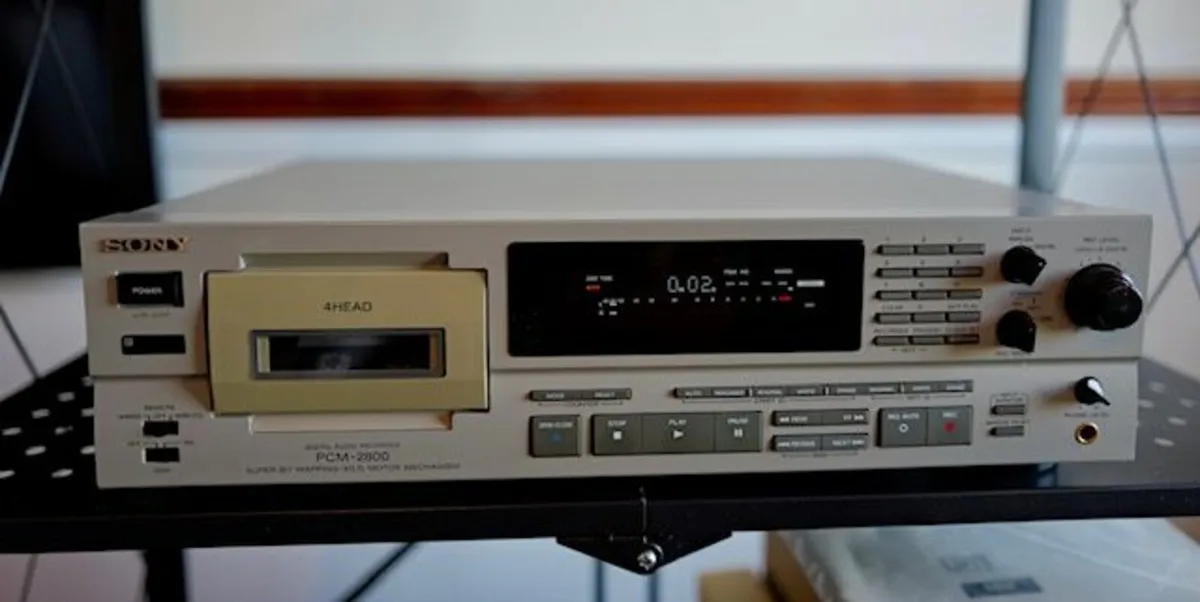 Sony PCM-2800 Professional DAT Deck & VIDEO DEMO! - Image 1