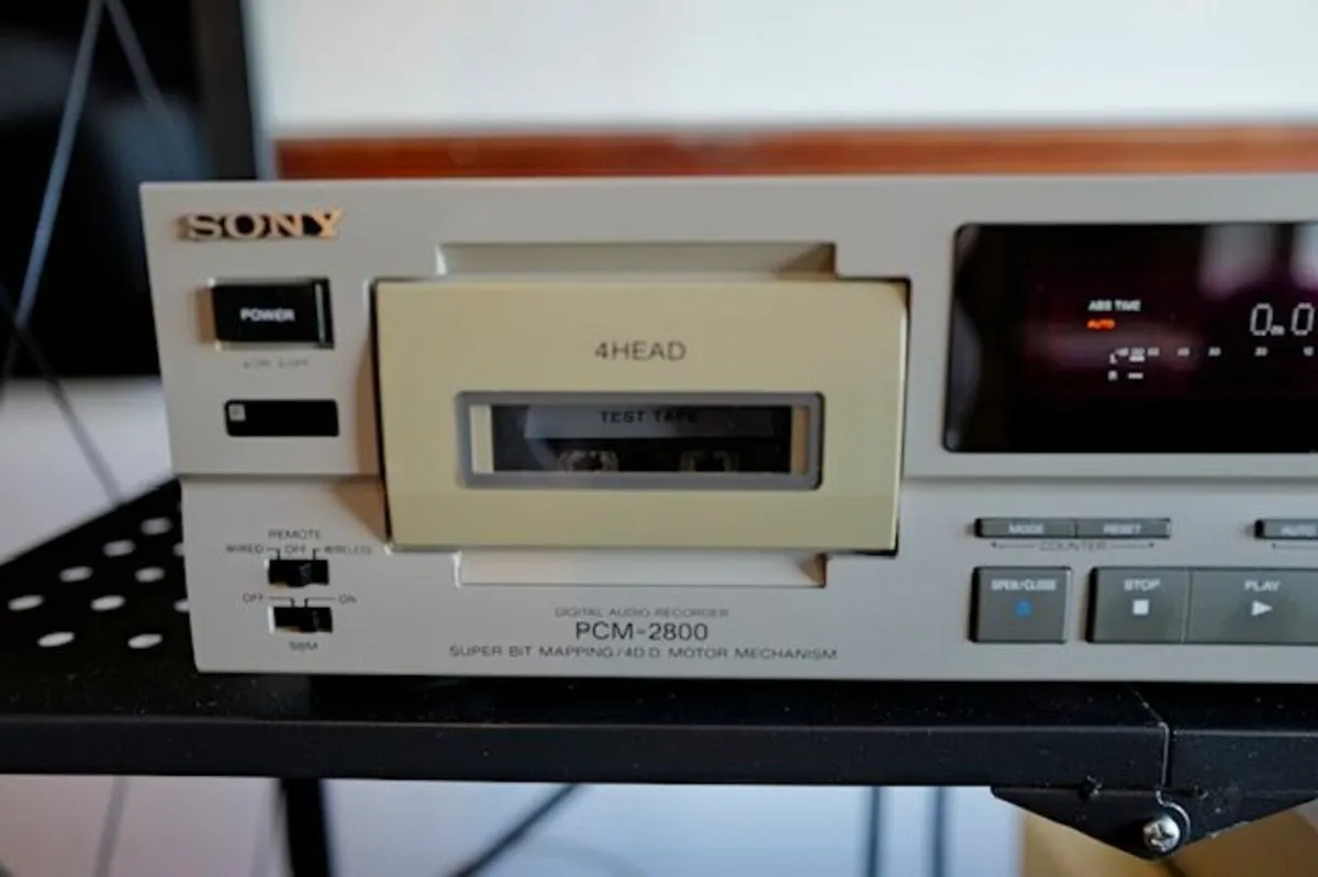 Sony PCM-2800 Professional DAT Deck & VIDEO DEMO! - Image 3