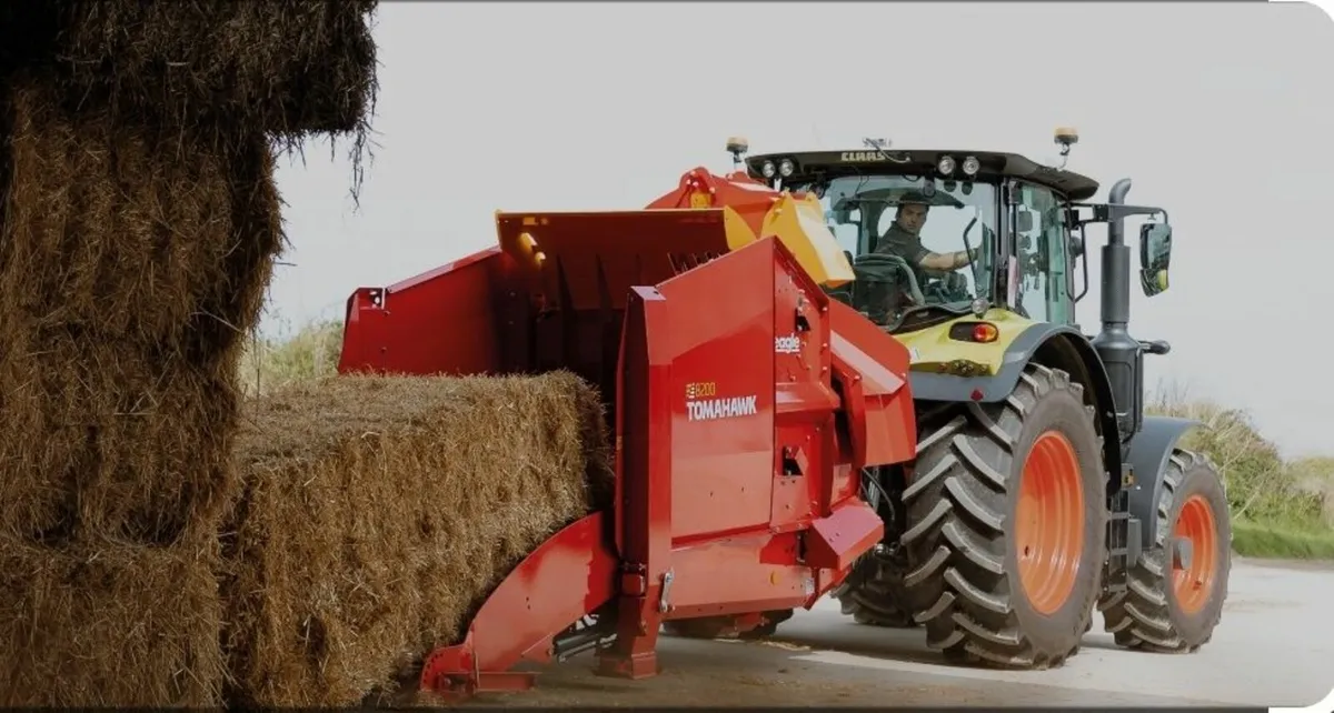 Teagle 8200 Mounted Bale Processor