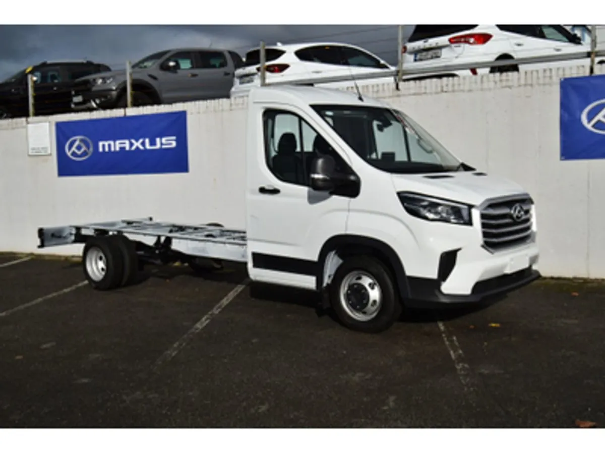 Maxus Deliver 9 Chassis Cab Extra Long L4 DRW 2.0 - Image 1
