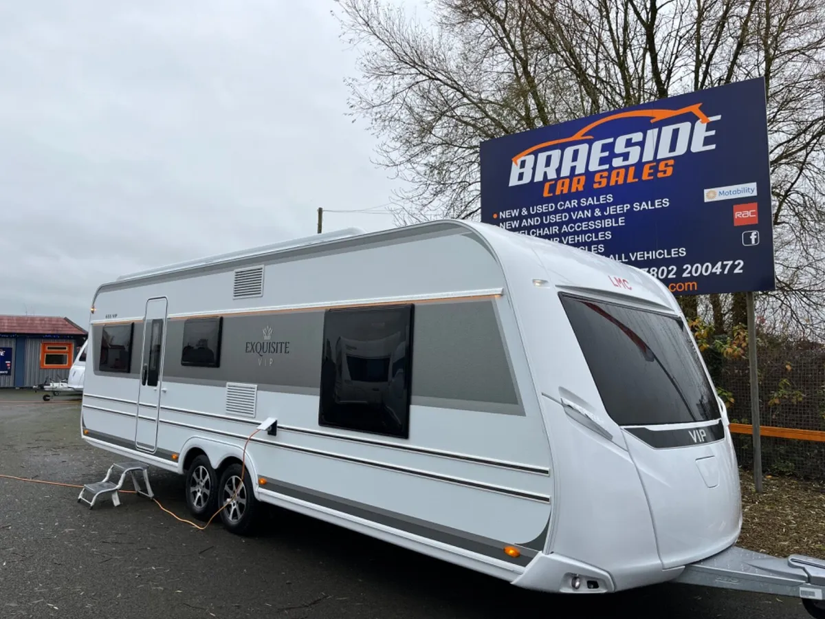 2022 LMC 655 EXQUISITE VIP 5/6 BERTH LUX CARAVAN!! - Image 1