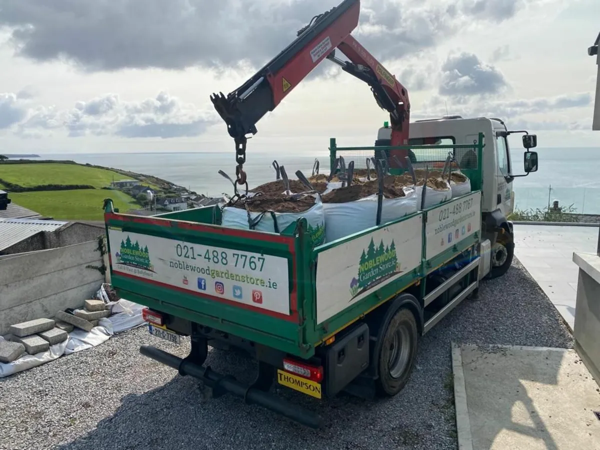 Screened Topsoil Delivered Stored Dry