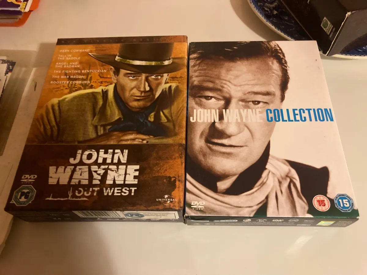 John Wayne dvd box sets free postage