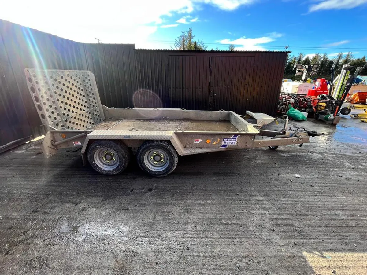 10 x 5 6" Ifor Williams Plant Trailer - Image 3
