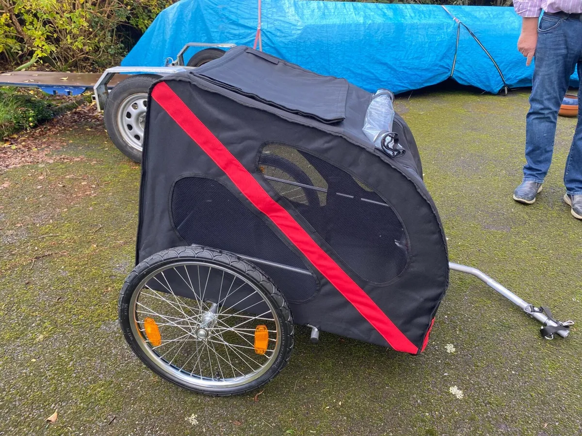 Child bike trailer done hot sale deal