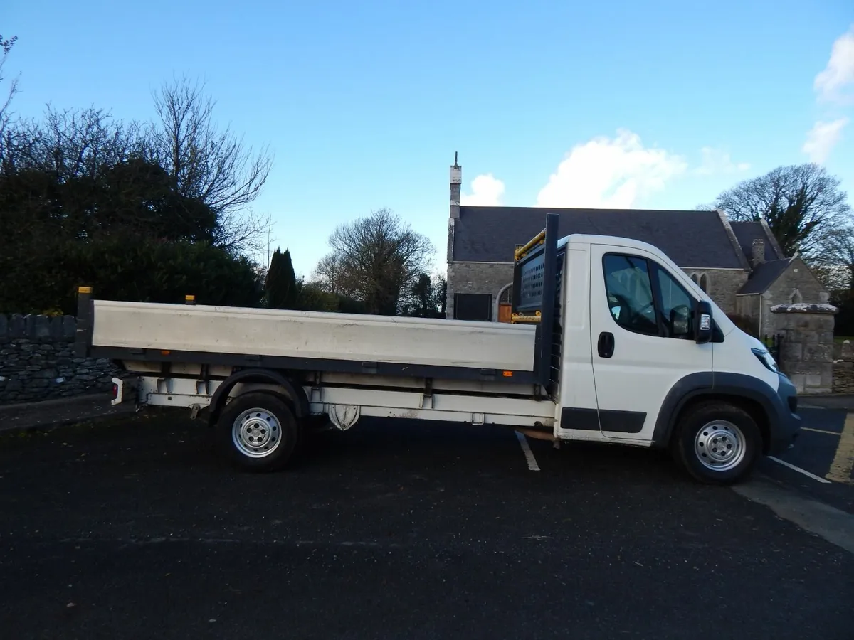 2017 Peugeot Boxer Dropside CVRT 05/25 Low kms - Image 2