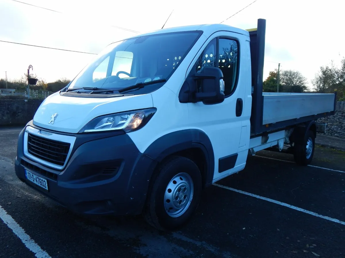 2017 Peugeot Boxer Dropside CVRT 05/25 Low kms - Image 4