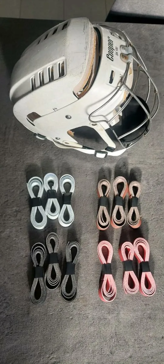 Hurling helmet leather straps GAA - Image 1