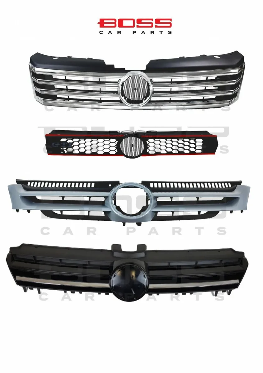 Variety of front car grills for Cars