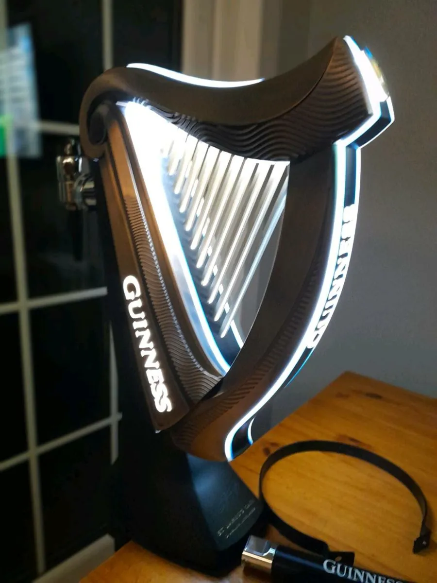 As New! GUINNESS EXTRA COLD HARP PUMP