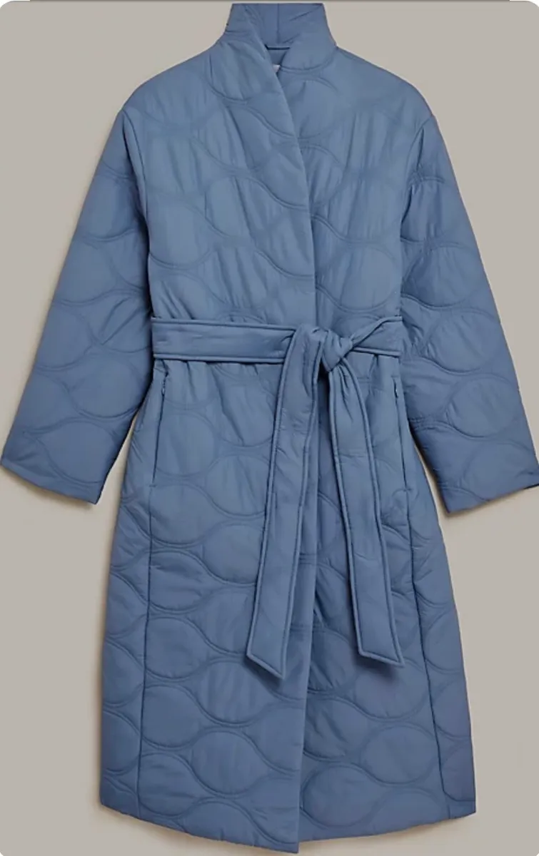 PER UNA M&S belted puffer coat size 12, NEW - Image 1