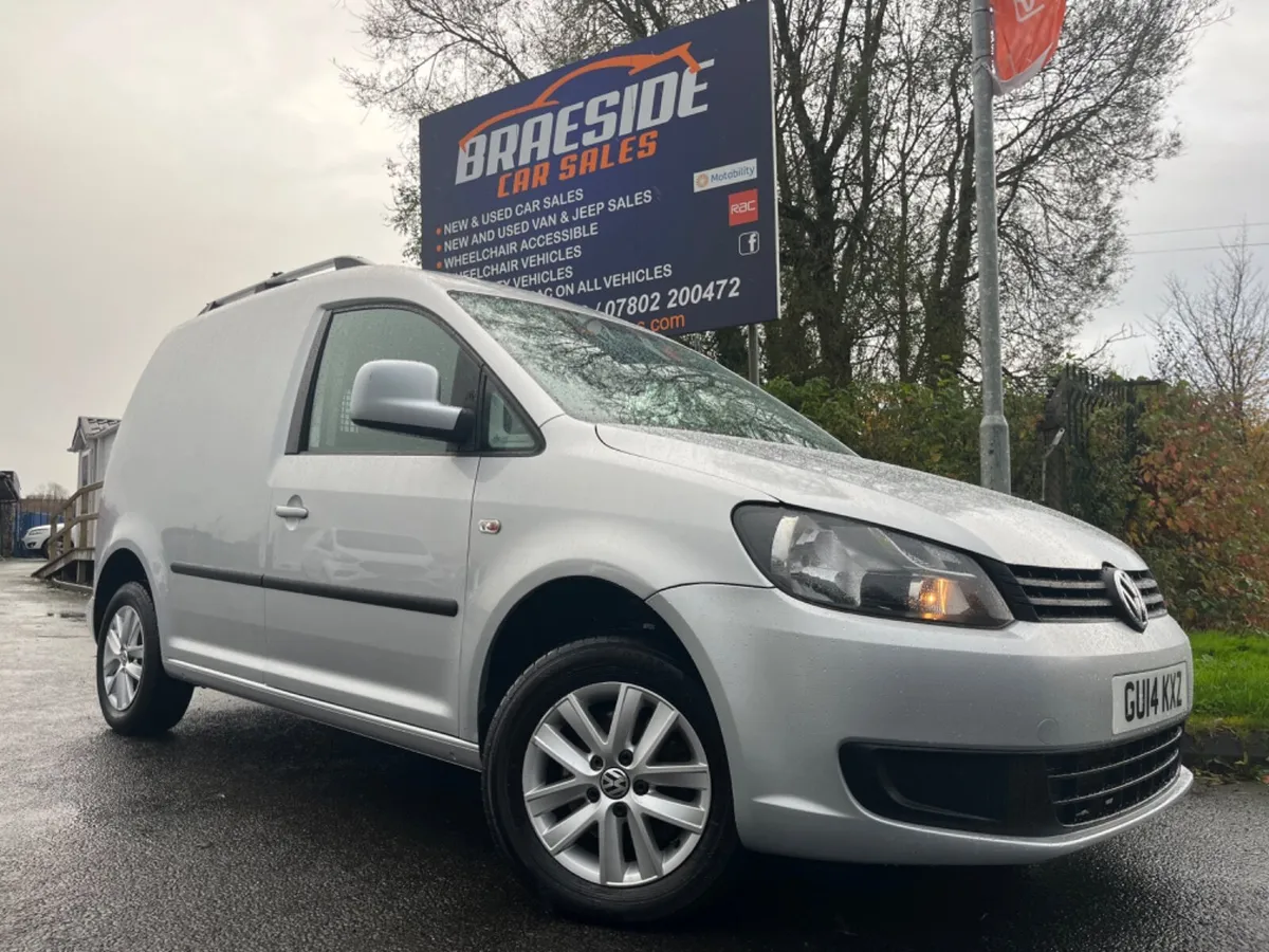 2014 VOLKSWAGEN CADDY 1.6 TDI HIGHLINE H/SPEC VAN! - Image 1