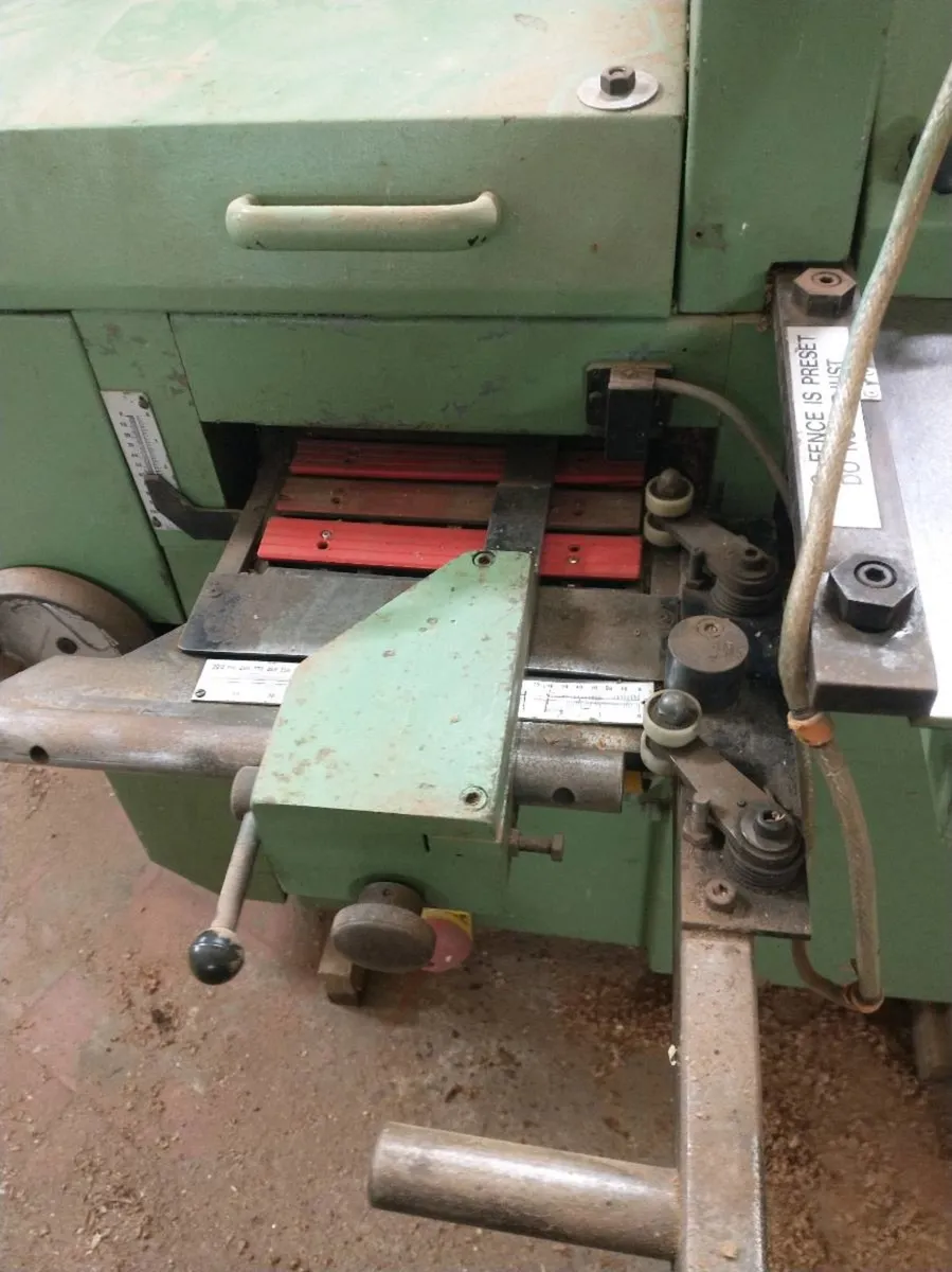 Wadkin PAR MK2 moulder planer thicknesser - Image 4