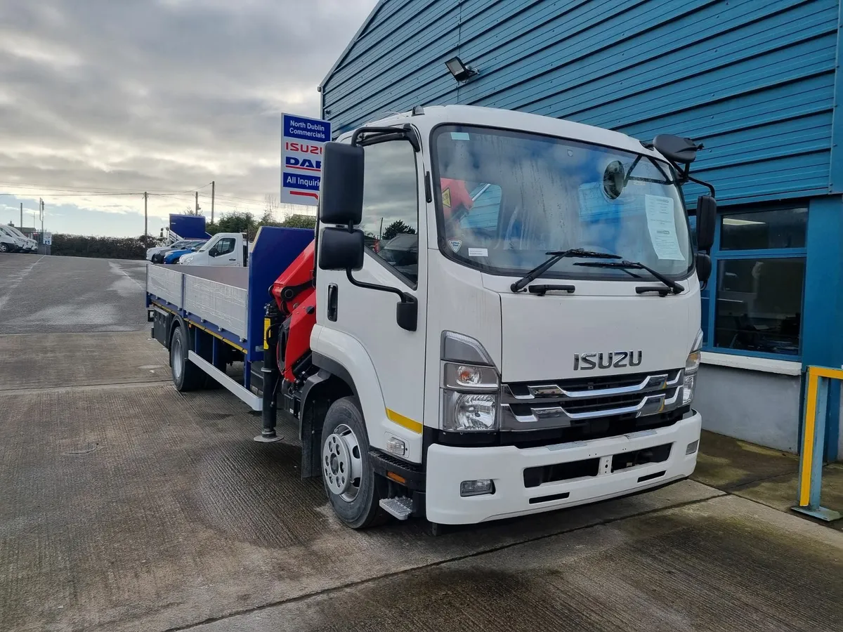 NEW ISUZU FFR 11TON DROPSIDE AND CRANE - Image 2