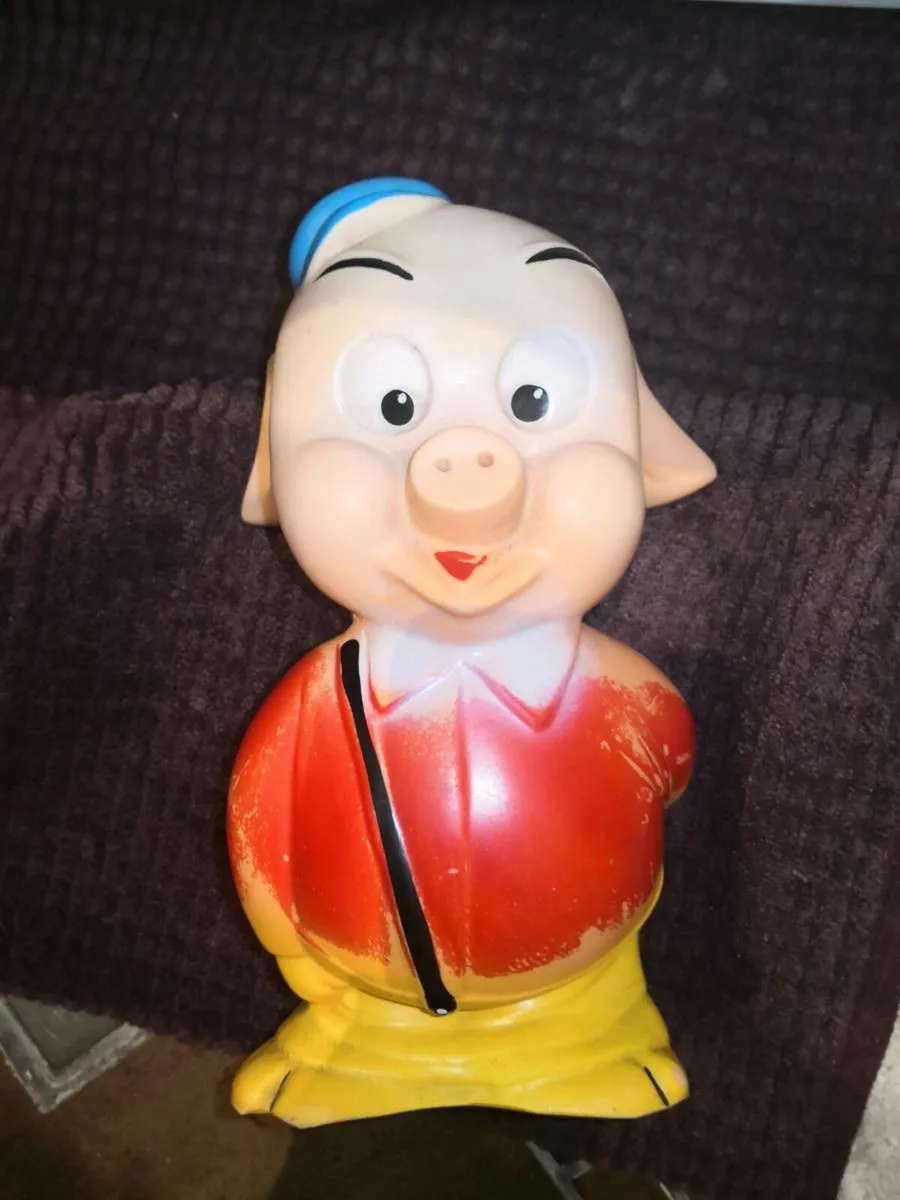 Vintage rubber Piggy - Image 1