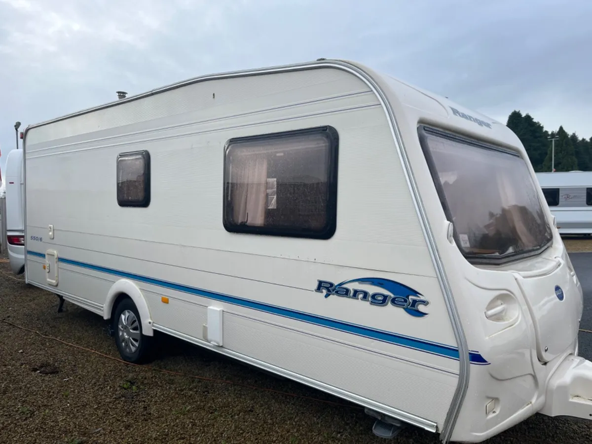 2004 BAILEY RANGER 550 6 BERTH FIXED BUNK BED MOD - Image 2