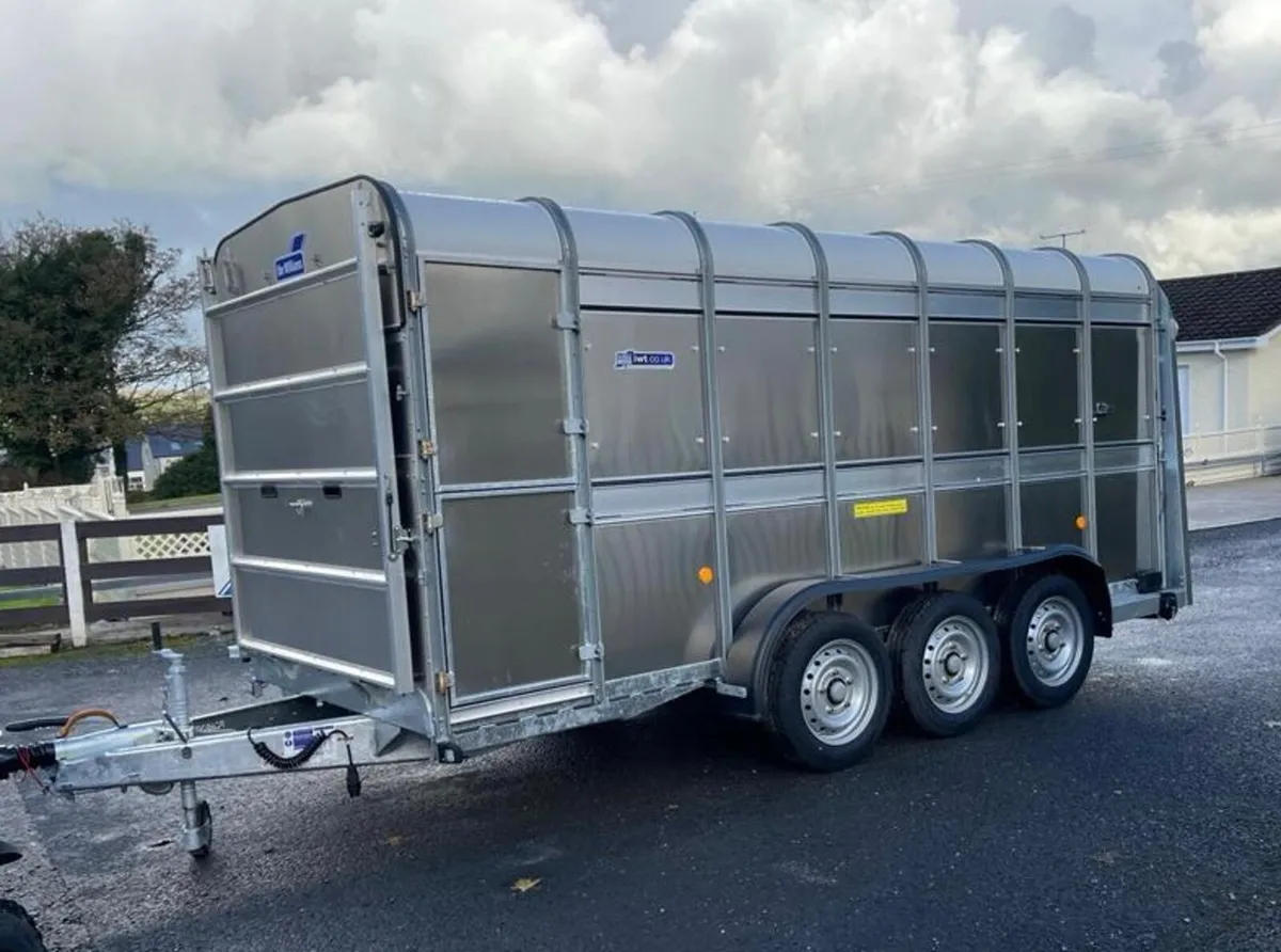 New Ifor Williams 14'x5'10 Cattle Trailer - Image 1