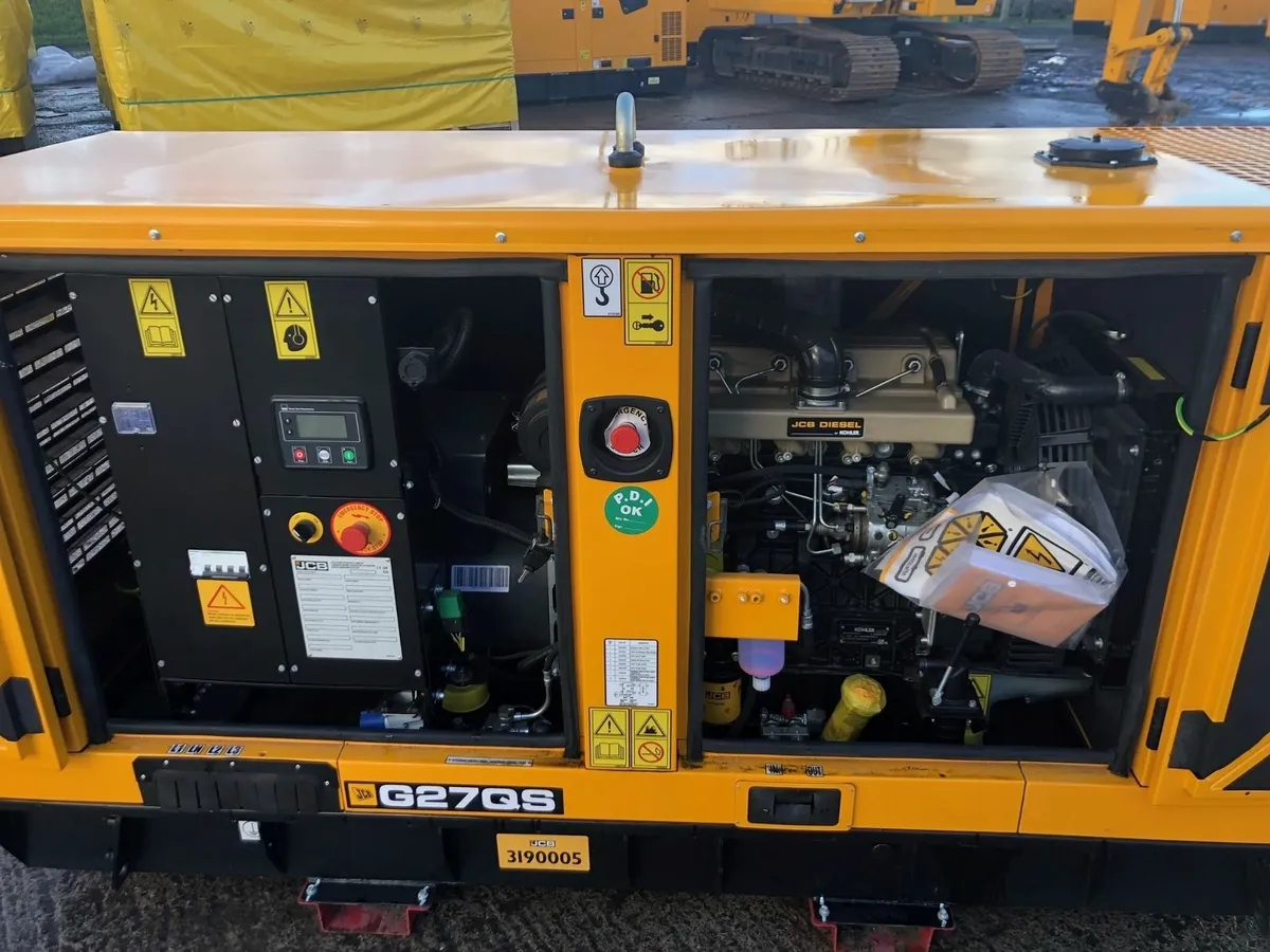 JCB G27QS Generator - 2  Years 0% Finance - Image 2