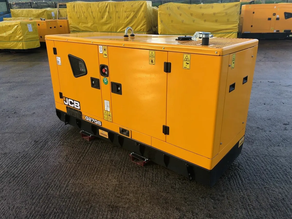 JCB G27QS Generator - 2  Years 0% Finance - Image 4