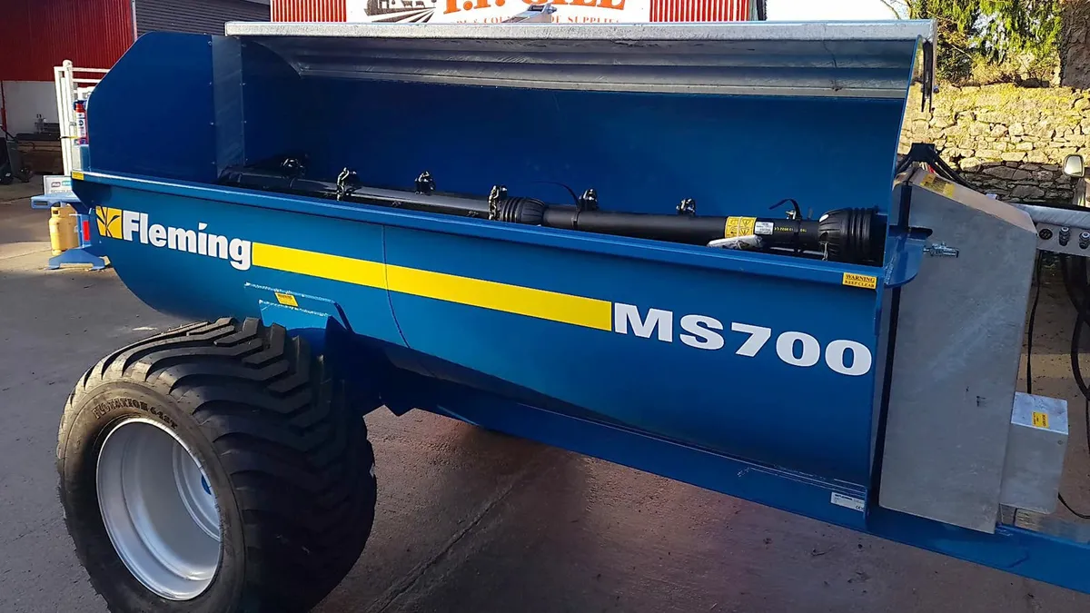 NEW FLEMING MS700 DUNG/MUCK SPREADER - Image 1