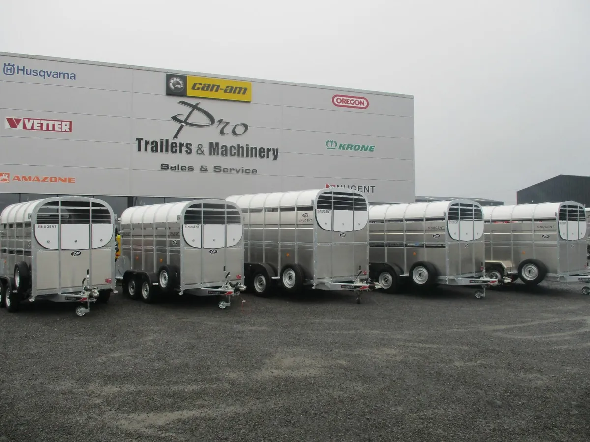 Nugent  indespension hudson livestock trailers