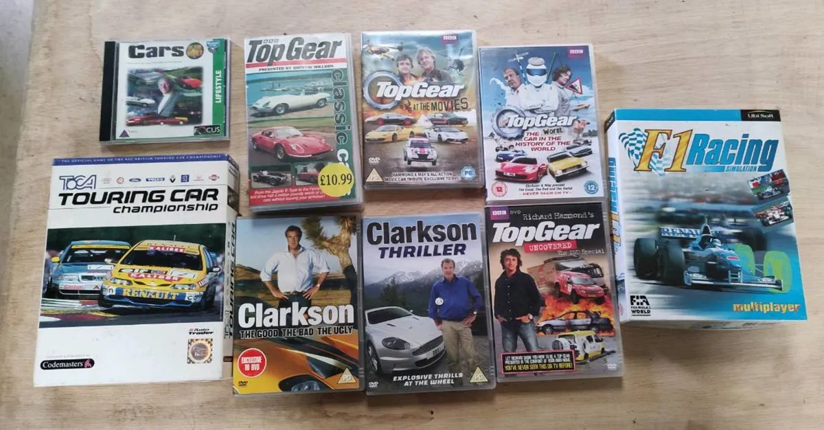 CLARKSON and TOP GEAR ITEMS ETC
