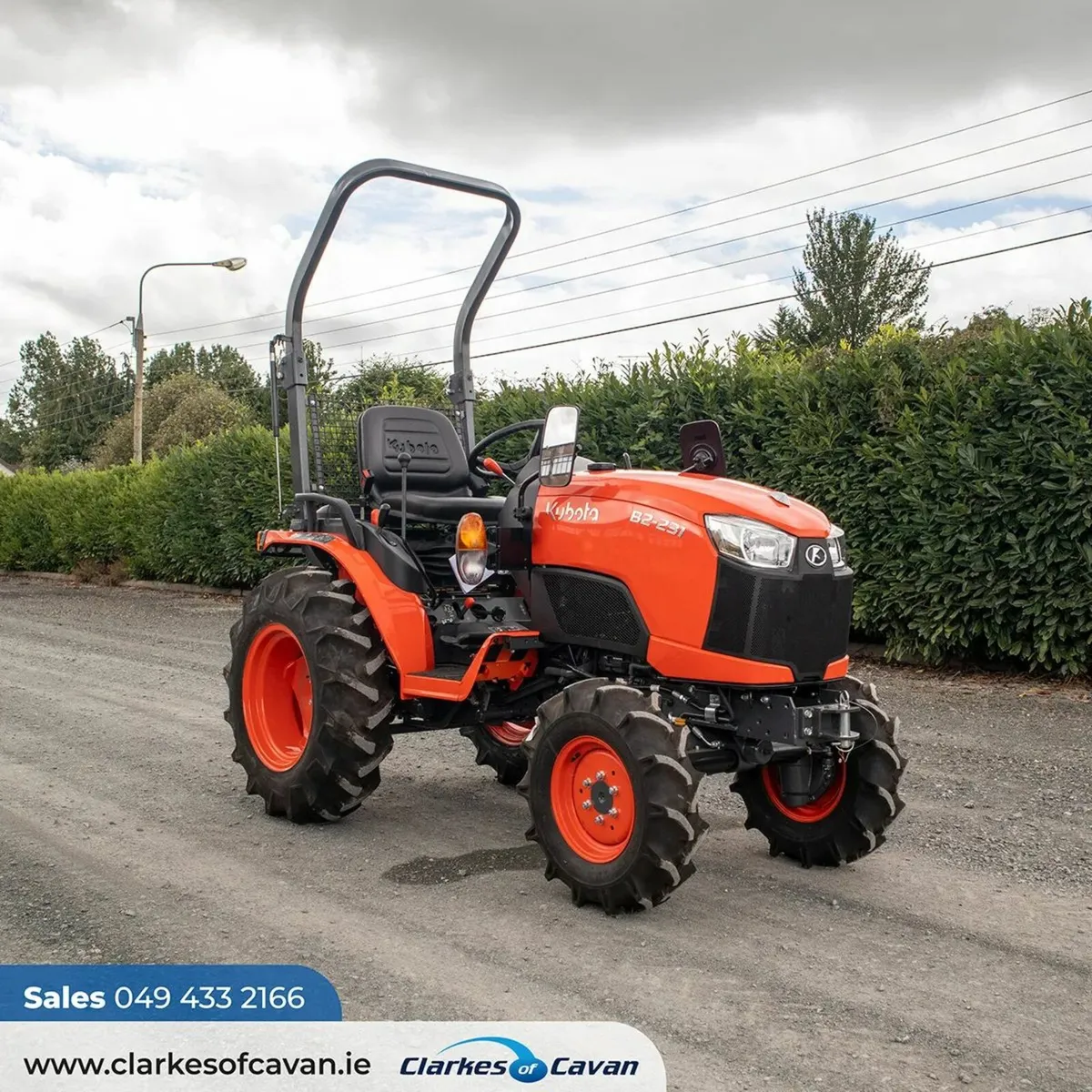 New Kubota B2231 Compact tractor