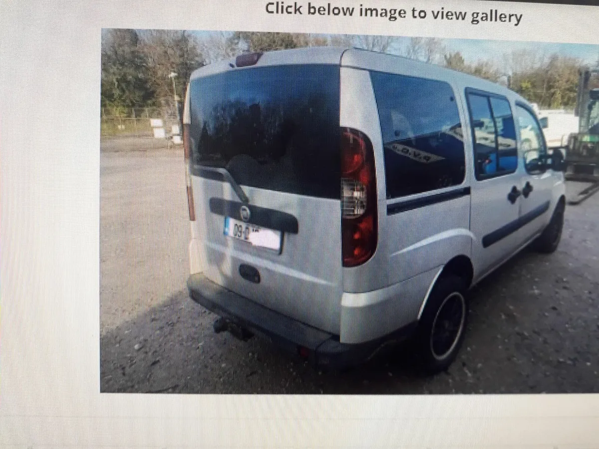 09 Fiat Doblo multijet for parts