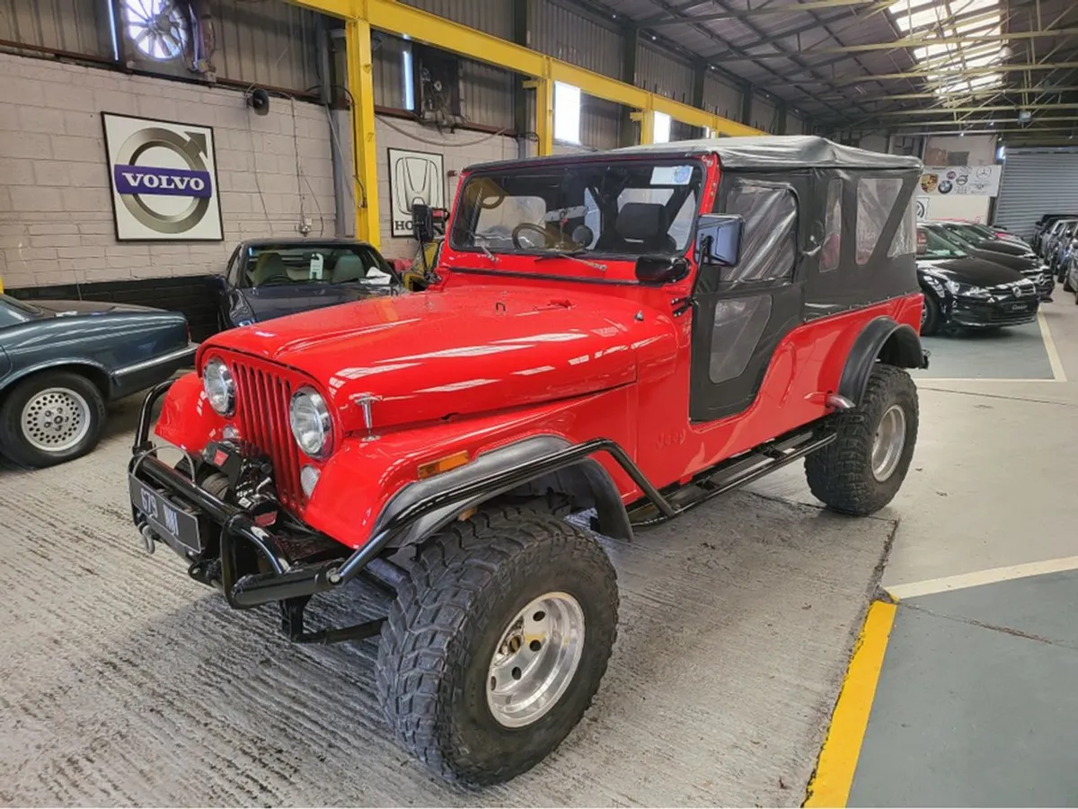 Jeep Renegade Renegade CJ6 Orginal Irish Jeep Rig - Image 2