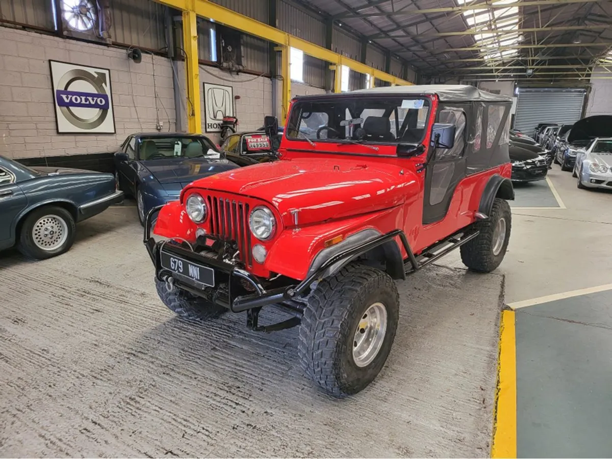 Jeep Renegade Renegade CJ6 Orginal Irish Jeep Rig - Image 4