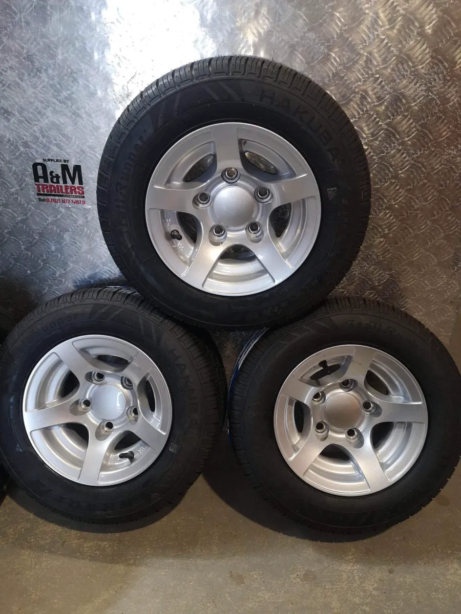 Ifor Williams trailer alloy wheels for sale in Co. Armagh for £110 on