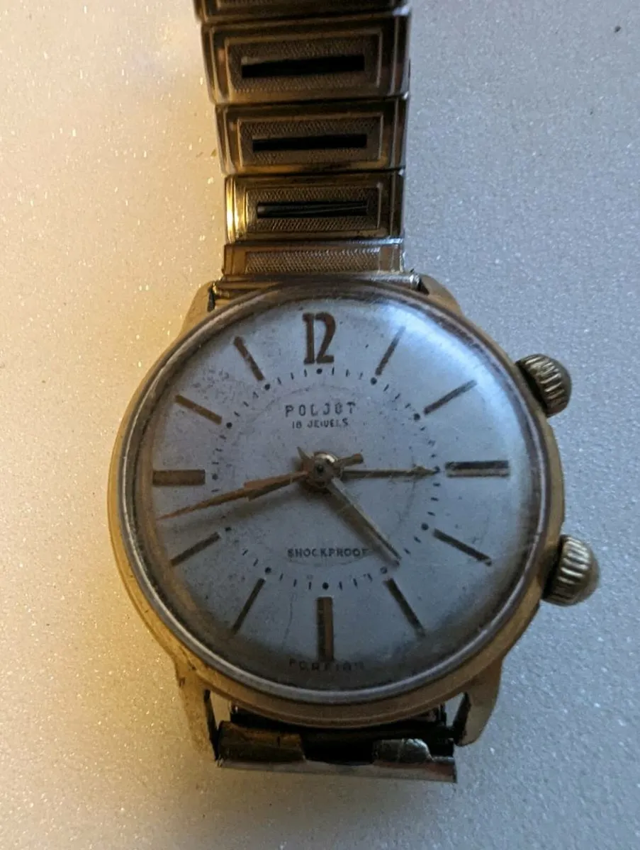 Poljot alarm clearance watch for sale