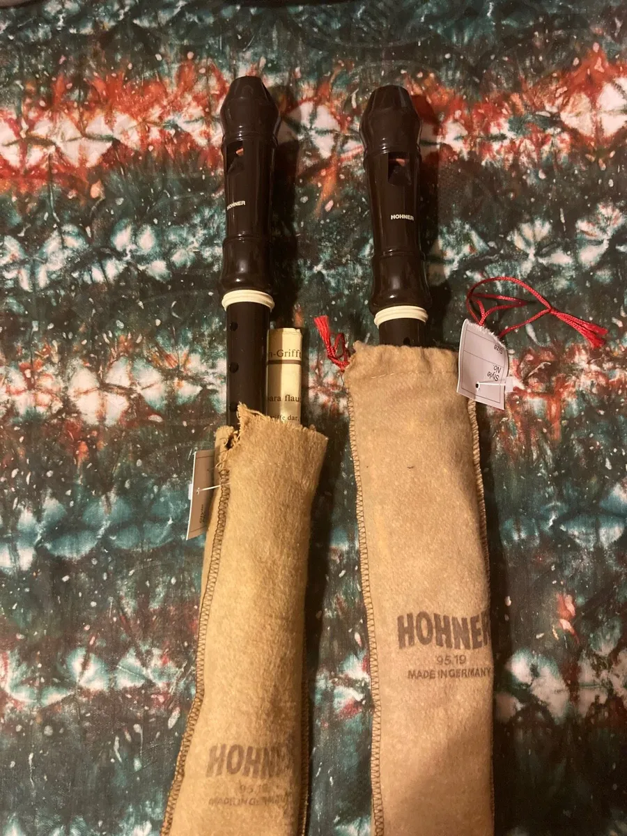 Vintage German made recorders free postage