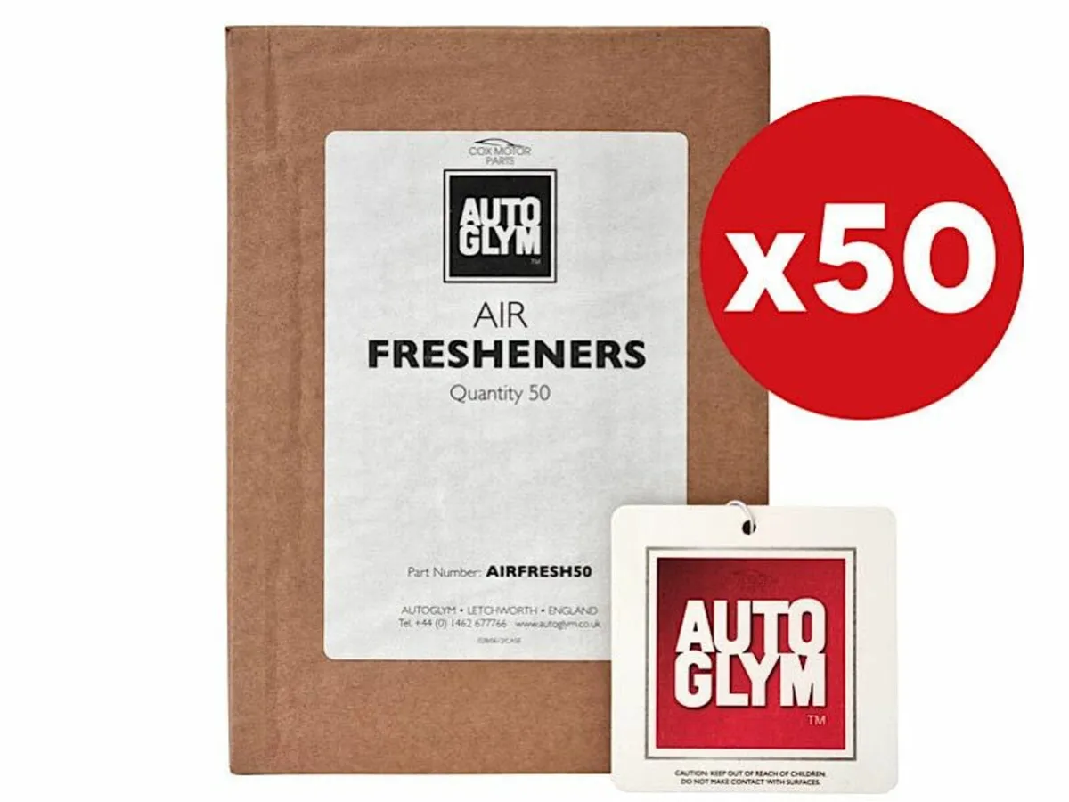 50pk Autoglym Air Freshener - Image 1