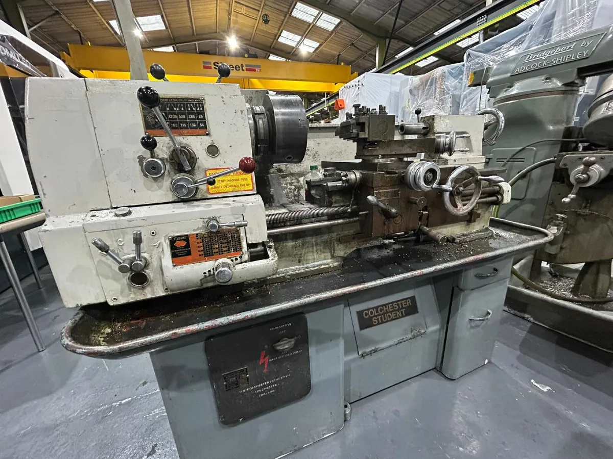 Colchester STUDENT lathe *PRICE DROP* - Image 1