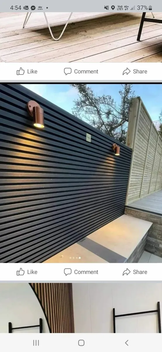 Composite Slatted Cladding for sale in Co. Meath for €35 on DoneDeal