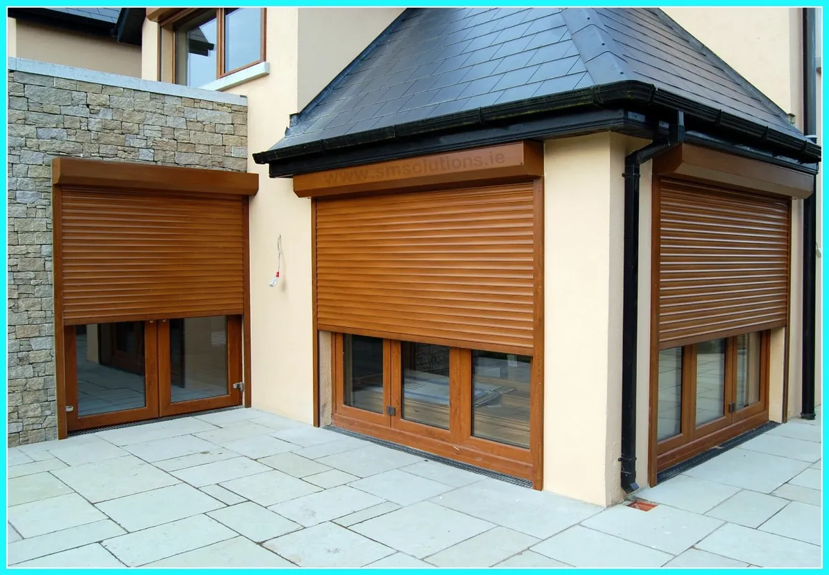 Aluminium Insulated Roller Shutters Garage Doors - Image 1