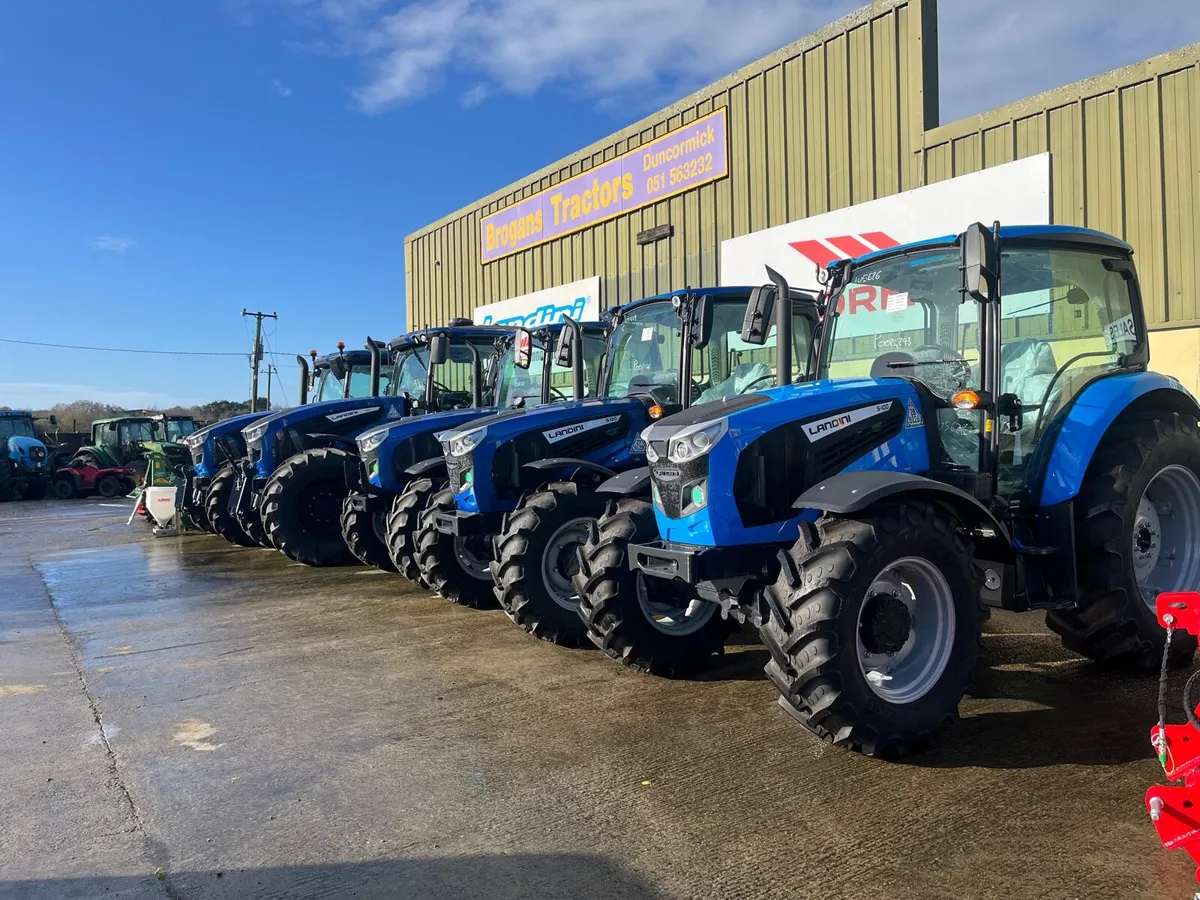 New Landini tractors