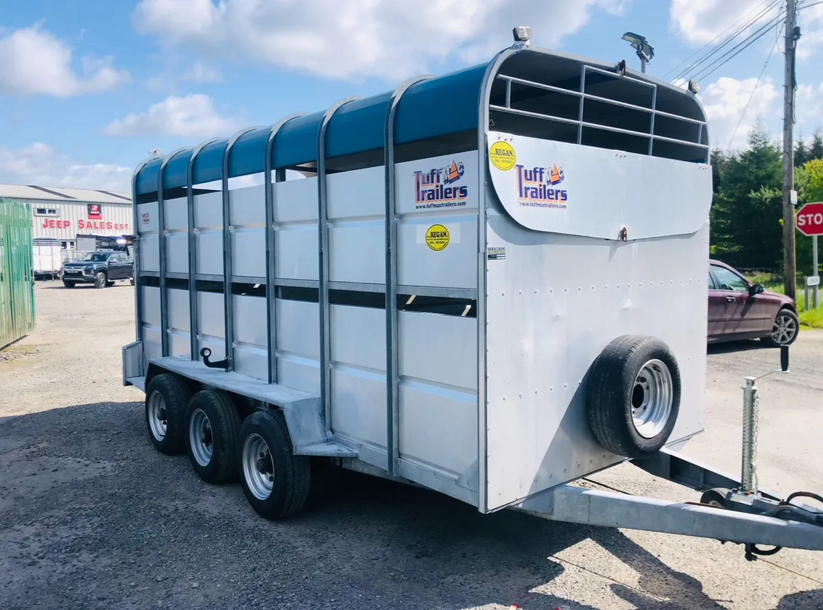 Tuff cattle trailer 14x6 - Finance Options - Image 1