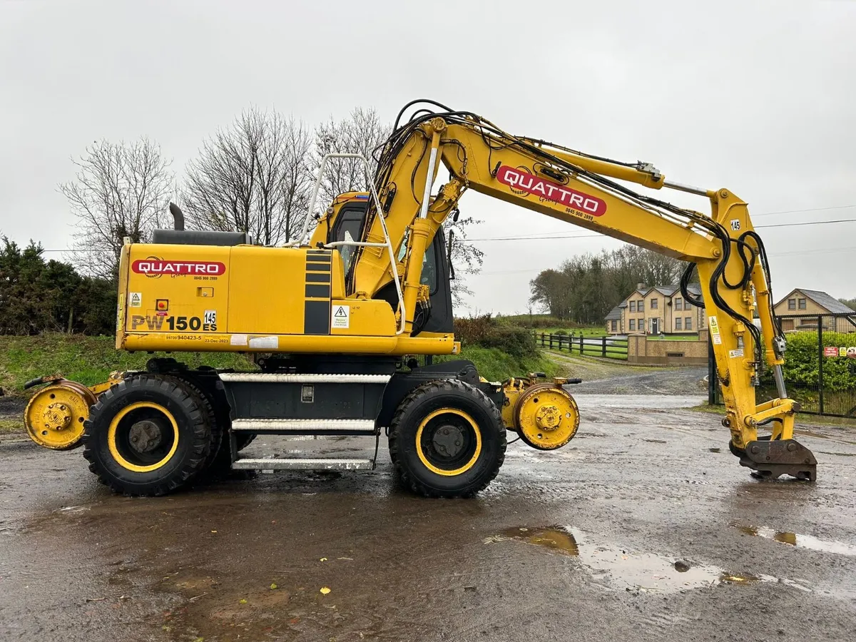 2004 Komatsu PW150 Road Railer - MULLANS - Image 1