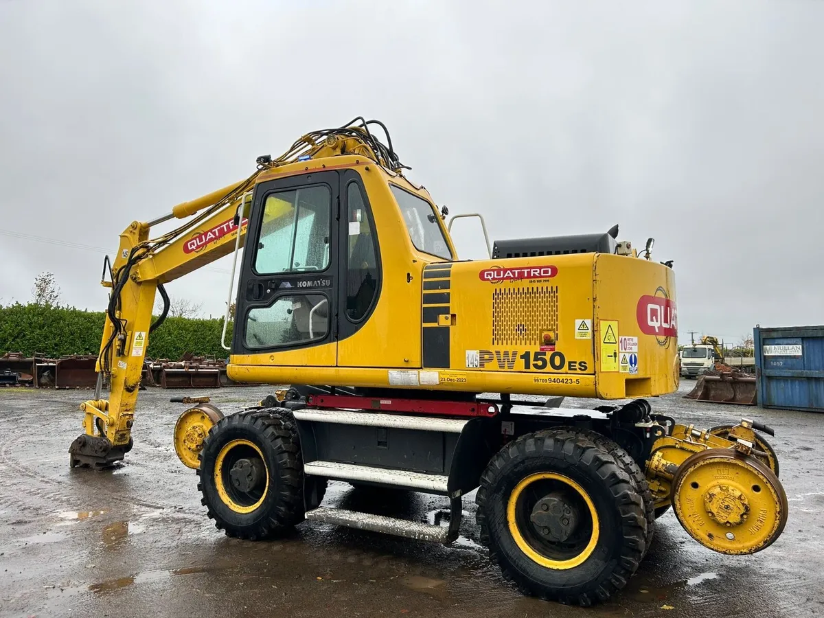 2004 Komatsu PW150 Road Railer - MULLANS - Image 2