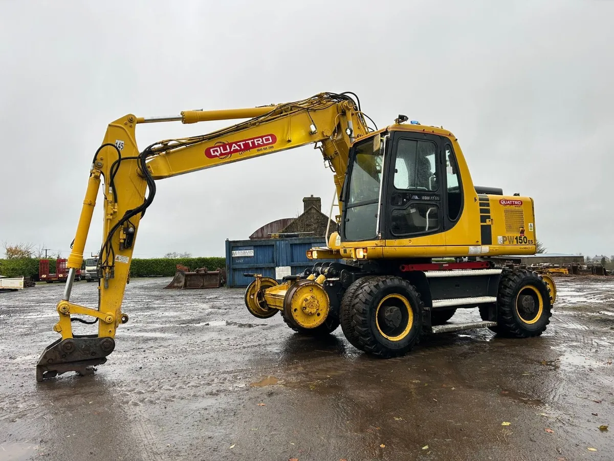 2004 Komatsu PW150 Road Railer - MULLANS - Image 4