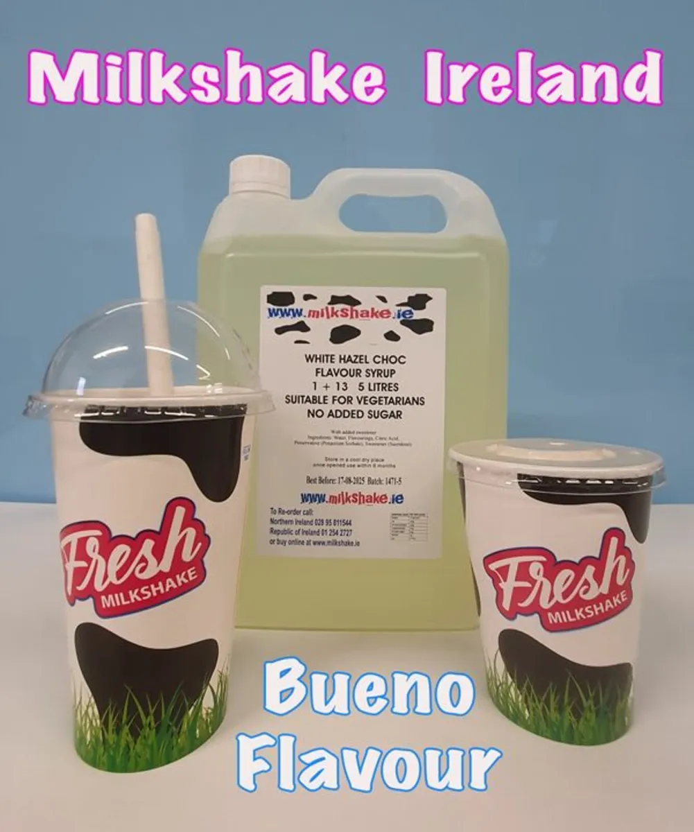 Milkshake Supplies - New Bueno Flavour! - Image 1